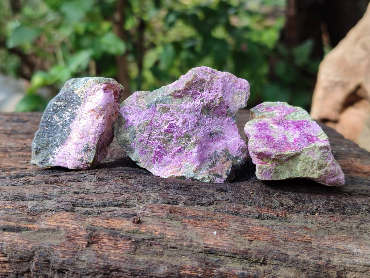 Natural Stichtite Cobbed Specimens x 35 From Barberton, South Africa - Toprock Gemstones and Minerals 