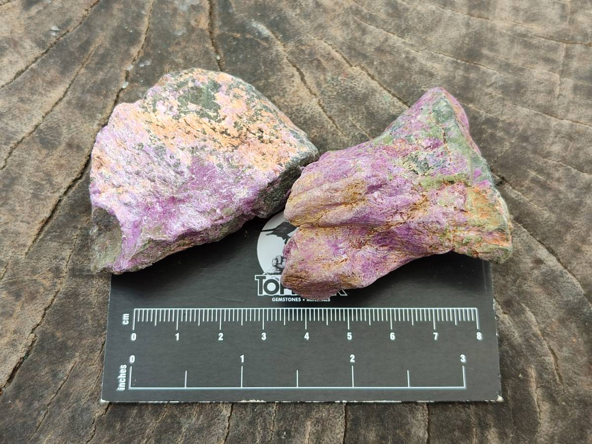 Natural Stichtite Cobbed Specimens x 35 From Barberton, South Africa - Toprock Gemstones and Minerals 