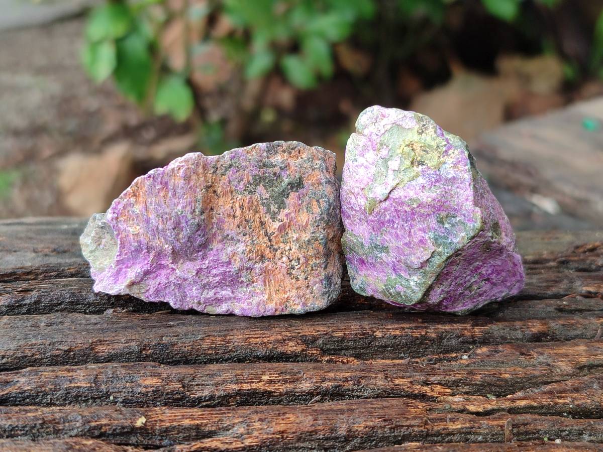 Natural Stichtite Cobbed Specimens x 35 From Barberton, South Africa - Toprock Gemstones and Minerals 