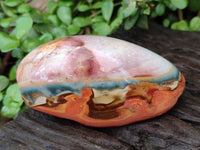Polished On One Side Polychrome Jasper x 6 From NW Coast, Madagascar