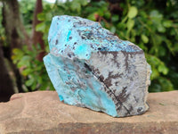 Natural Drusy Coated Chrysocolla Specimens x 6 From Likasi, Congo