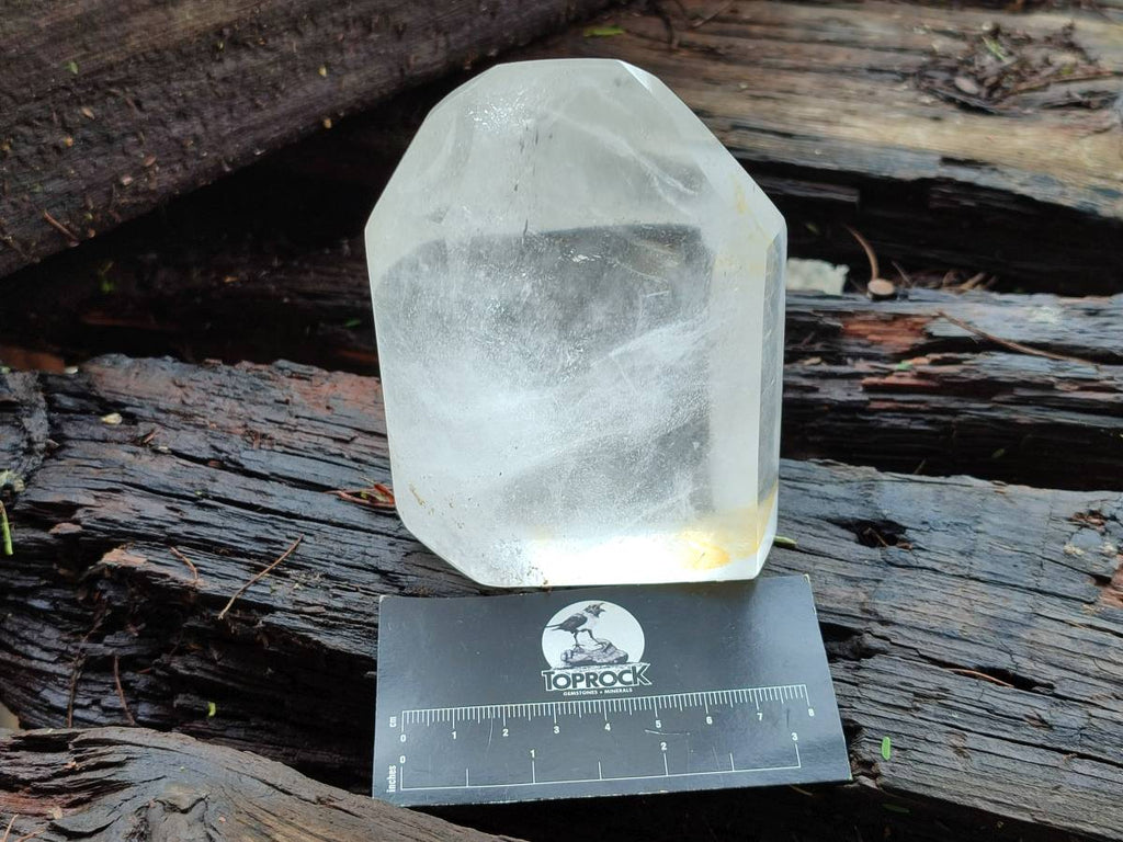 Polished Labradorite Standing Free Forms x 2 From Tulear, Madagascar - Toprock Gemstones and Minerals 