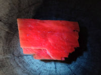 Natural Sunset Orange Calcite Specimens x 4 From Spitzkop, Namibia
