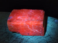 Natural Sunset Orange Calcite Specimens x 4 From Spitzkop, Namibia