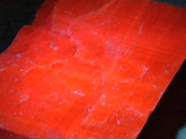 Natural Sunset Orange Calcite Specimens x 12 From Spitzkop, Namibia - Toprock Gemstones and Minerals 