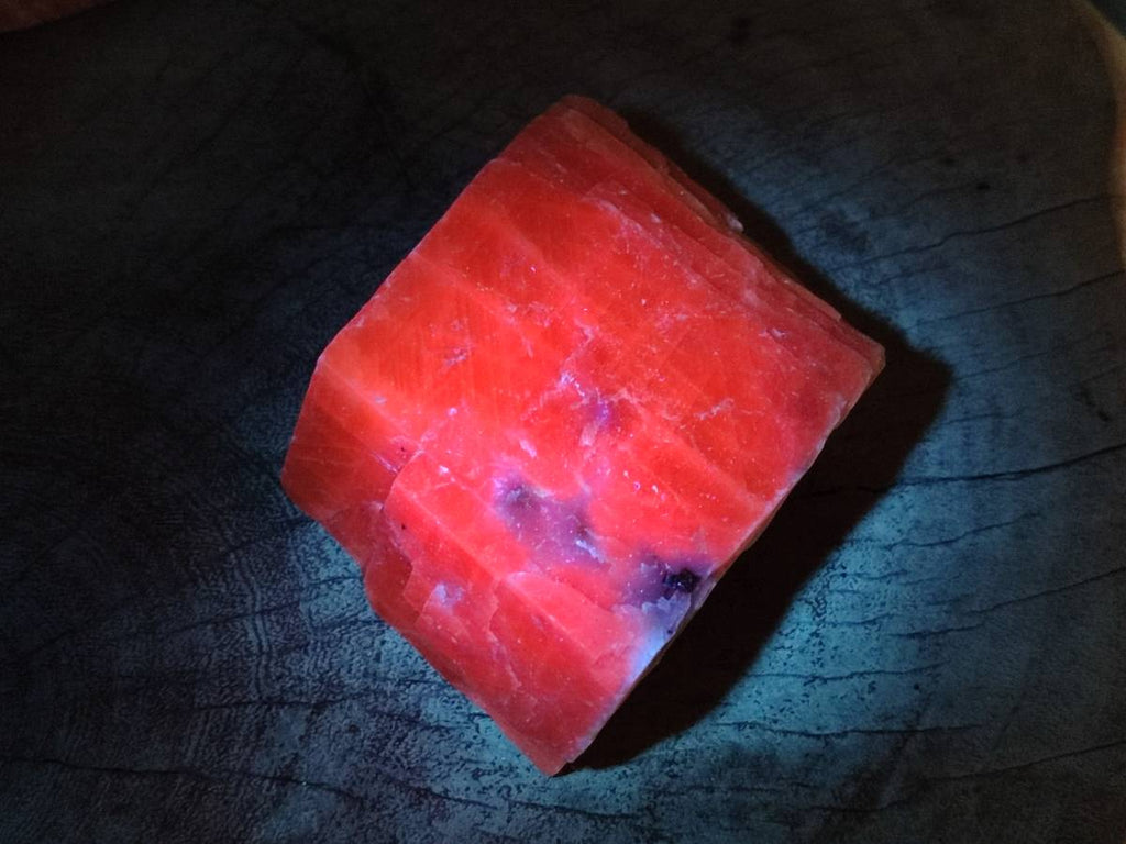 Natural Sunset Orange Calcite Specimens x 12 From Spitzkop, Namibia - Toprock Gemstones and Minerals 