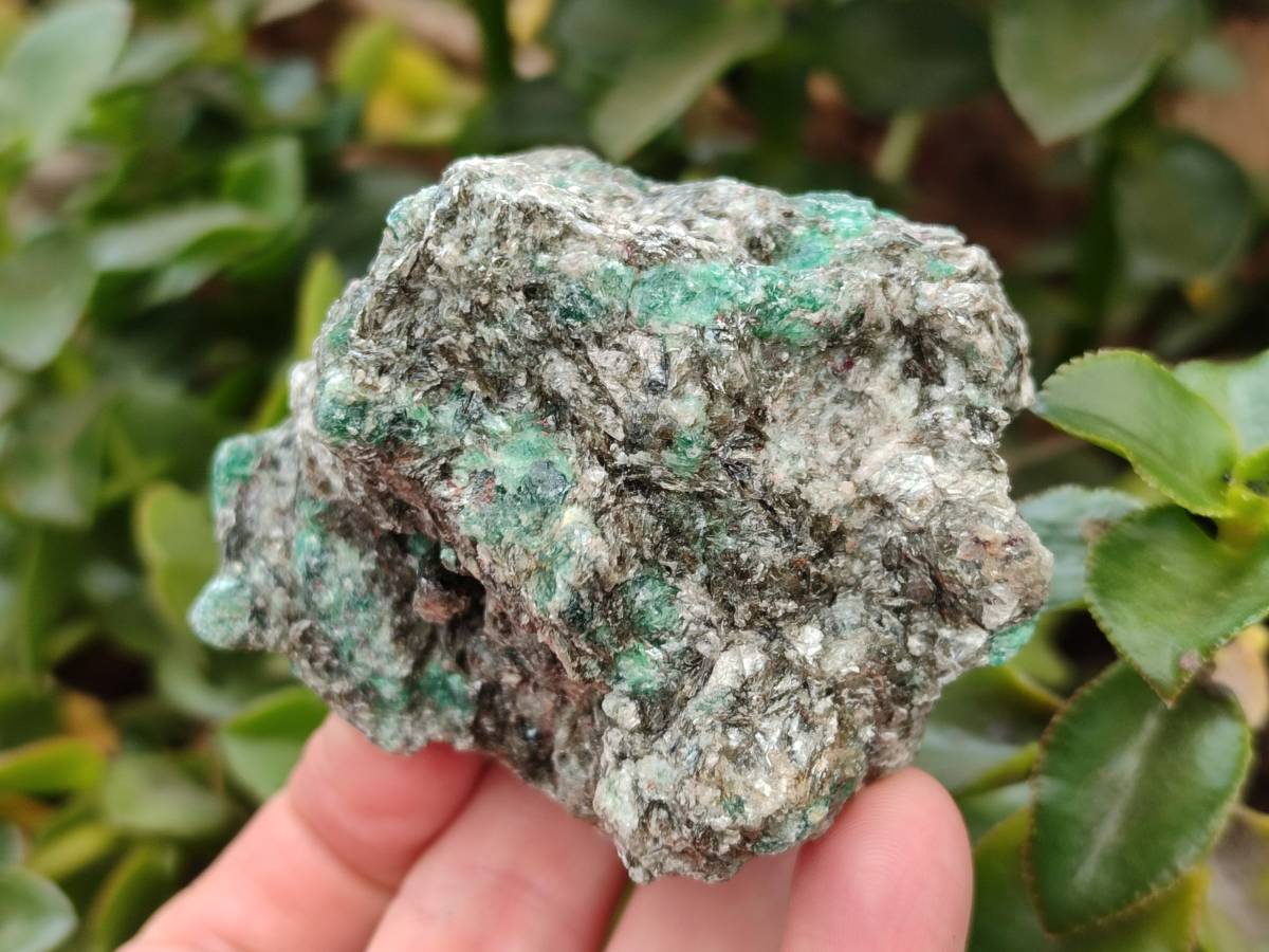 Natural Emerald Mica 'Mutokolite' Cobbed Specimens x 6 From Mutoko, Zimbabwe - Toprock Gemstones and Minerals 