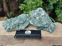 Natural Emerald Mica 'Mutokolite' Cobbed Specimens x 6 From Mutoko, Zimbabwe