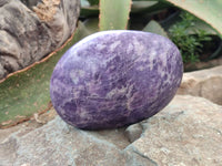 Polished Lepidolite Free Forms x 2 From Zimbabwe