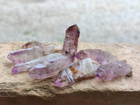 Natural Window Amethyst Crystals x 71 From Chiredzi, Zimbabwe