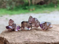 Natural Window Amethyst Crystals x 71 From Chiredzi, Zimbabwe