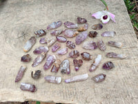 Natural Window Amethyst Crystals x 71 From Chiredzi, Zimbabwe