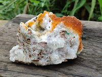 Natural Silky Ball Malachite and Drusy Quartz On Dolomite Matrix Specimens x 2 From Mindingi Mine, Kambove, Congo