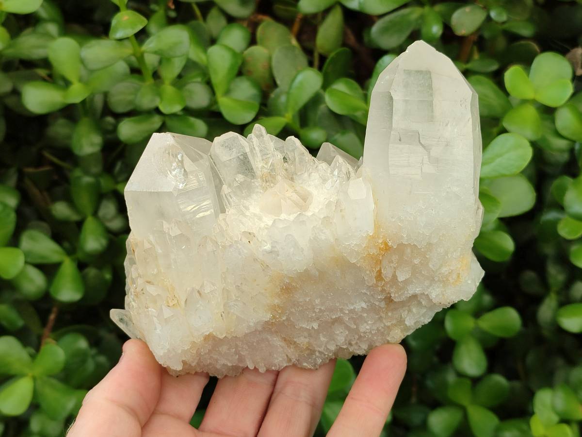 Natural Quartz Crystal Clusters x 4 From Madagascar - Toprock Gemstones and Minerals 