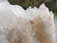 Natural Quartz Crystal Clusters x 4 From Madagascar