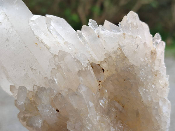 Natural Quartz Crystal Clusters x 4 From Madagascar