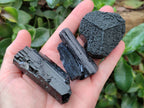 Natural Schorl Black Tourmaline with Associated Minerals x 6 From Erongo, Namibia - Toprock Gemstones and Minerals 
