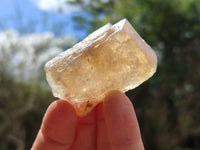 Natural Honey Aragonite Specimens x 74 From Namibia