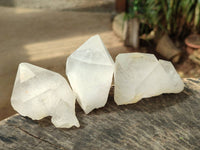 Natural Quartz Crystals x 12 From Madagascar