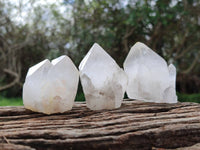 Natural Quartz Crystals x 12 From Madagascar