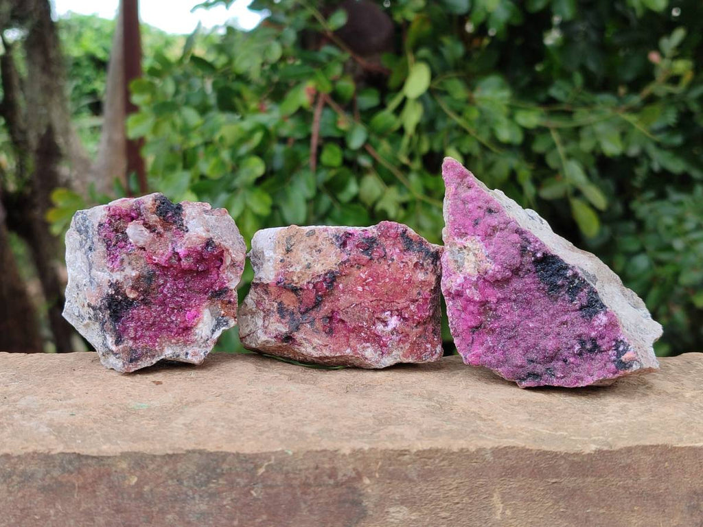 Natural Salrose Cobaltion Dolomite Specimens x 12 From Kakanda, Congo - Toprock Gemstones and Minerals 