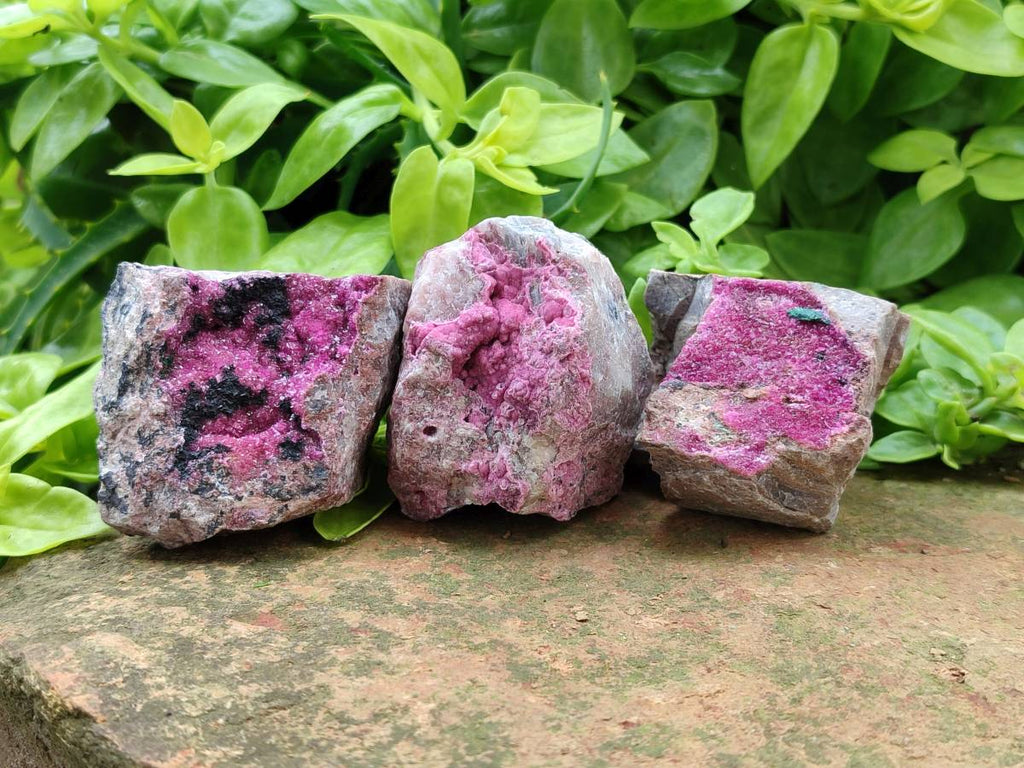 Natural Salrose Cobaltion Dolomite Specimens x 12 From Kakanda, Congo - Toprock Gemstones and Minerals 