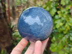 Polished Large Lazulite Spheres x 2 From Madagascar - Toprock Gemstones and Minerals 