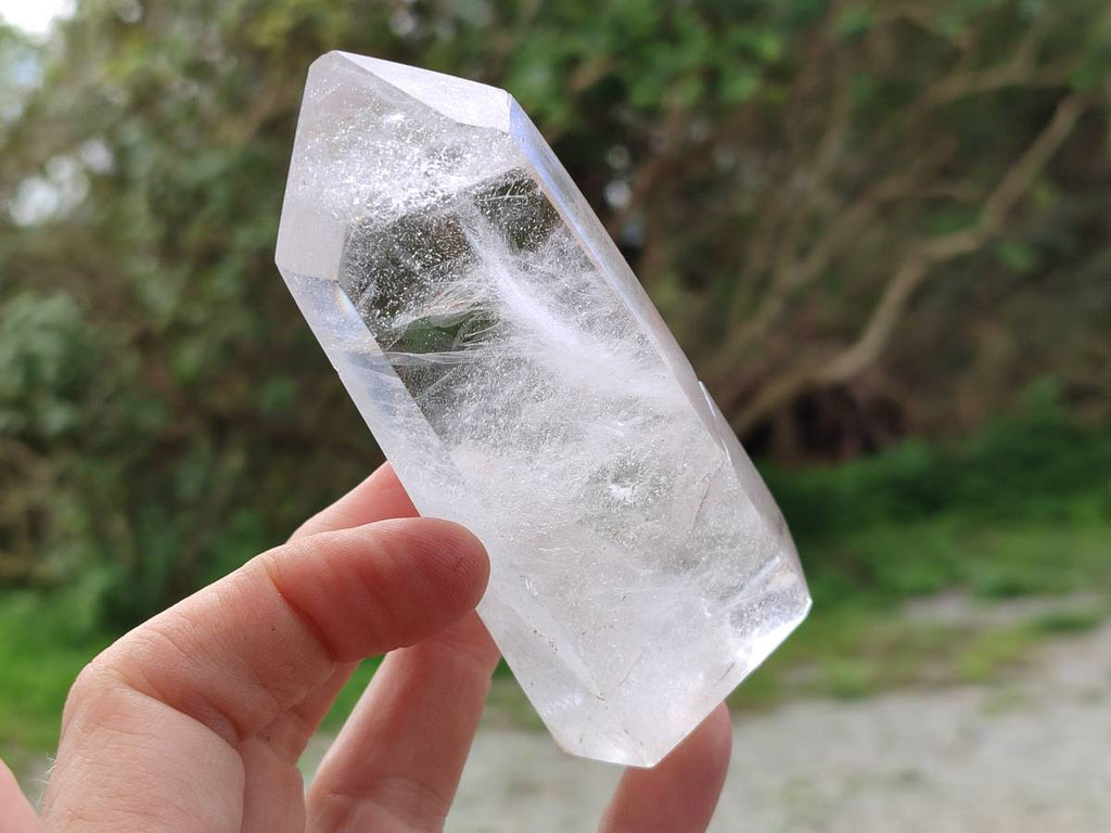 Polished Clear Quartz Crystals x 6 From Madagascar - Toprock Gemstones and Minerals 