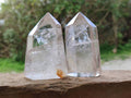 Polished Clear Quartz Crystals x 6 From Madagascar - Toprock Gemstones and Minerals 