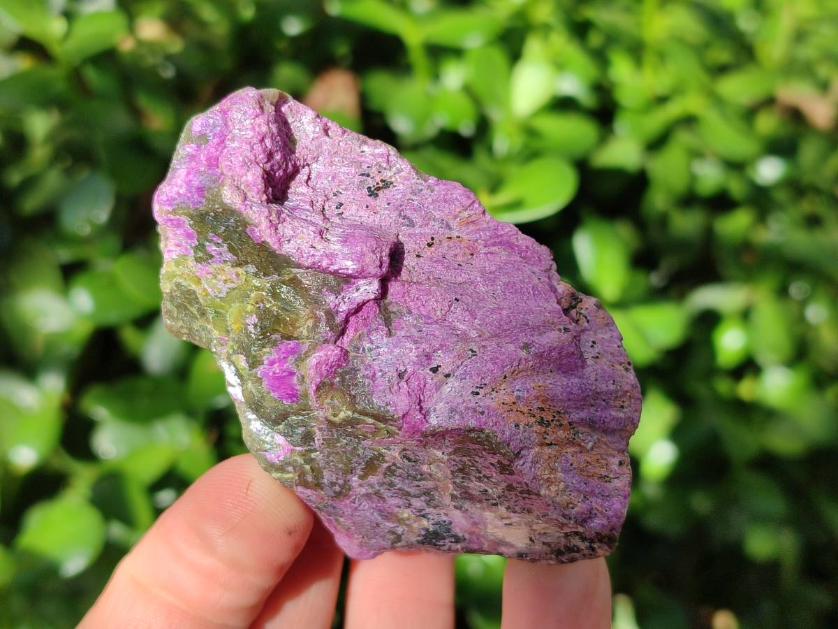Natural Stichtite Cobbed Specimens x 24 From Barberton, South Africa - Toprock Gemstones and Minerals 