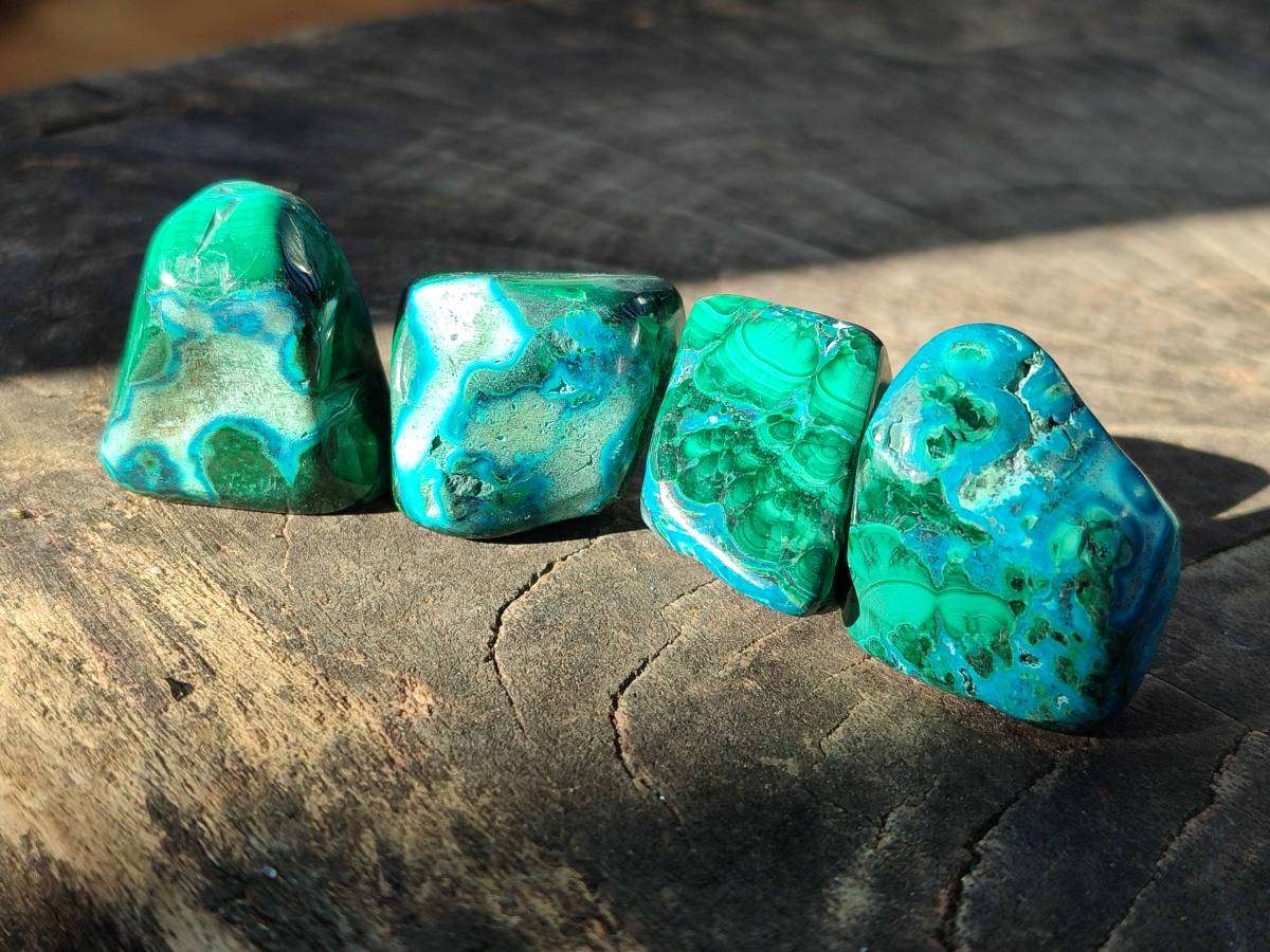 Polished Malacolla Free Forms x 35 From Kulukuluku, Congo - Toprock Gemstones and Minerals 