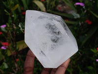 Polished Clear Quartz Crystals x 2 From Madagascar