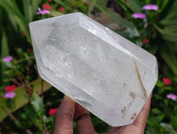 Polished Clear Quartz Crystals x 2 From Madagascar