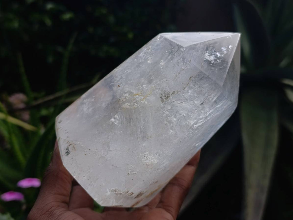 Polished Clear Quartz Crystals x 2 From Madagascar - Toprock Gemstones and Minerals 