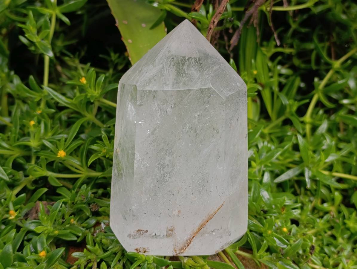Polished Clear Quartz Crystals x 2 From Madagascar - Toprock Gemstones and Minerals 