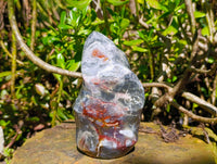 Polished Ocean Jasper Flames x 2 From Madagascar