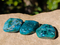 Polished Dioptase Free Forms x 26 From Likasi, Congo