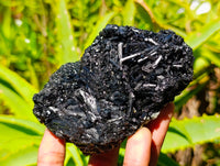 Natural Schorl Black Tourmaline Specimens x 3 From Erongo, Namibia