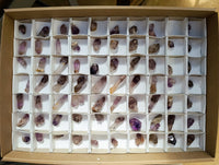 Natural Window Amethyst Crystals x 70 From Chiredzi, Zimbabwe