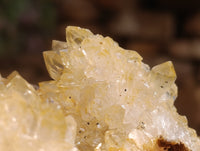 Natural Limonite Quartz Cluster x 1 From Solwezi, Zambia