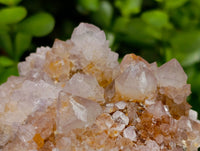 Natural Spirit Amethyst Quartz Clusters And One Limonite Yellow White Cluster x 6 From Boekenhouthoek, South Africa