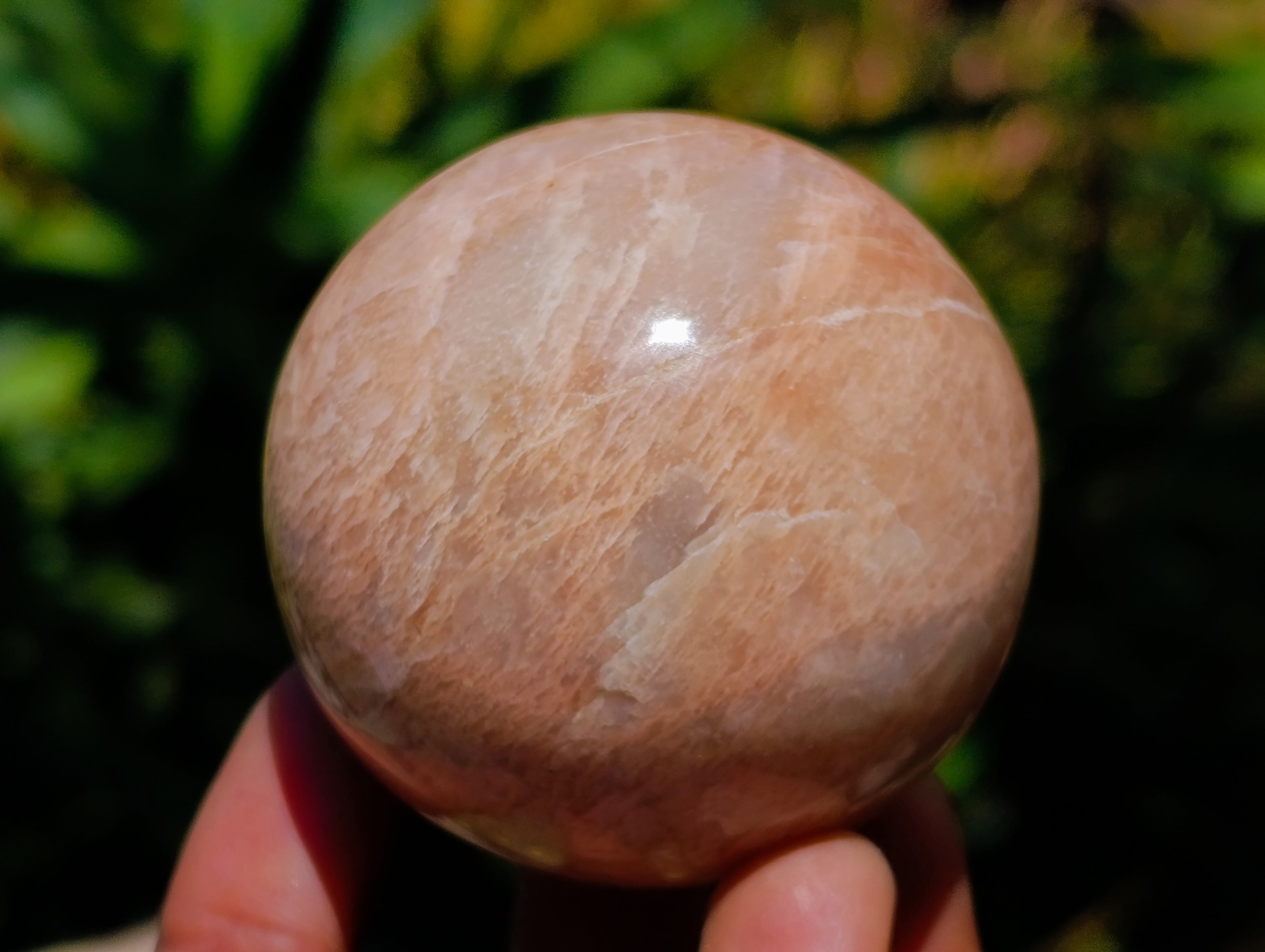 Polished Runestone Feldspar Spheres x 6 From Zimbabwe - Toprock Gemstones and Minerals 