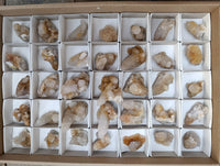 Natural Golden White Spirit Quartz Clusters And Crystals x 35 From Boekenhouthoek, South Africa