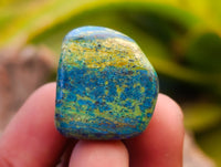 Polished Azurite And Flower Banded Malachite Free Forms x 70 From Congo