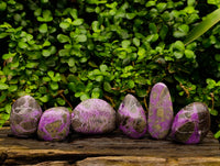 Polished Stichtite Free Forms x 6 From Barberton, South Africa