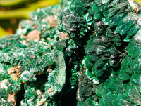 Natural Large Silky Malachite Specimen x 1 From Kasompe, Congo