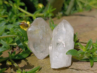 Natural Double Terminated Quartz Crystals x 35 From Madagascar
