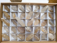 Natural Double Terminated Quartz Crystals x 35 From Madagascar