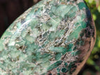 Polished Emerald Mica 'Mutokolite' Standing Free Form x 1 From Mutoko, Zimbabwe - Toprock Gemstones and Minerals 