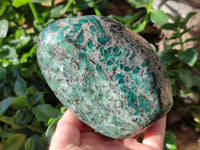 Polished Emerald Mica 'Mutokolite' Standing Free Form x 1 From Mutoko, Zimbabwe